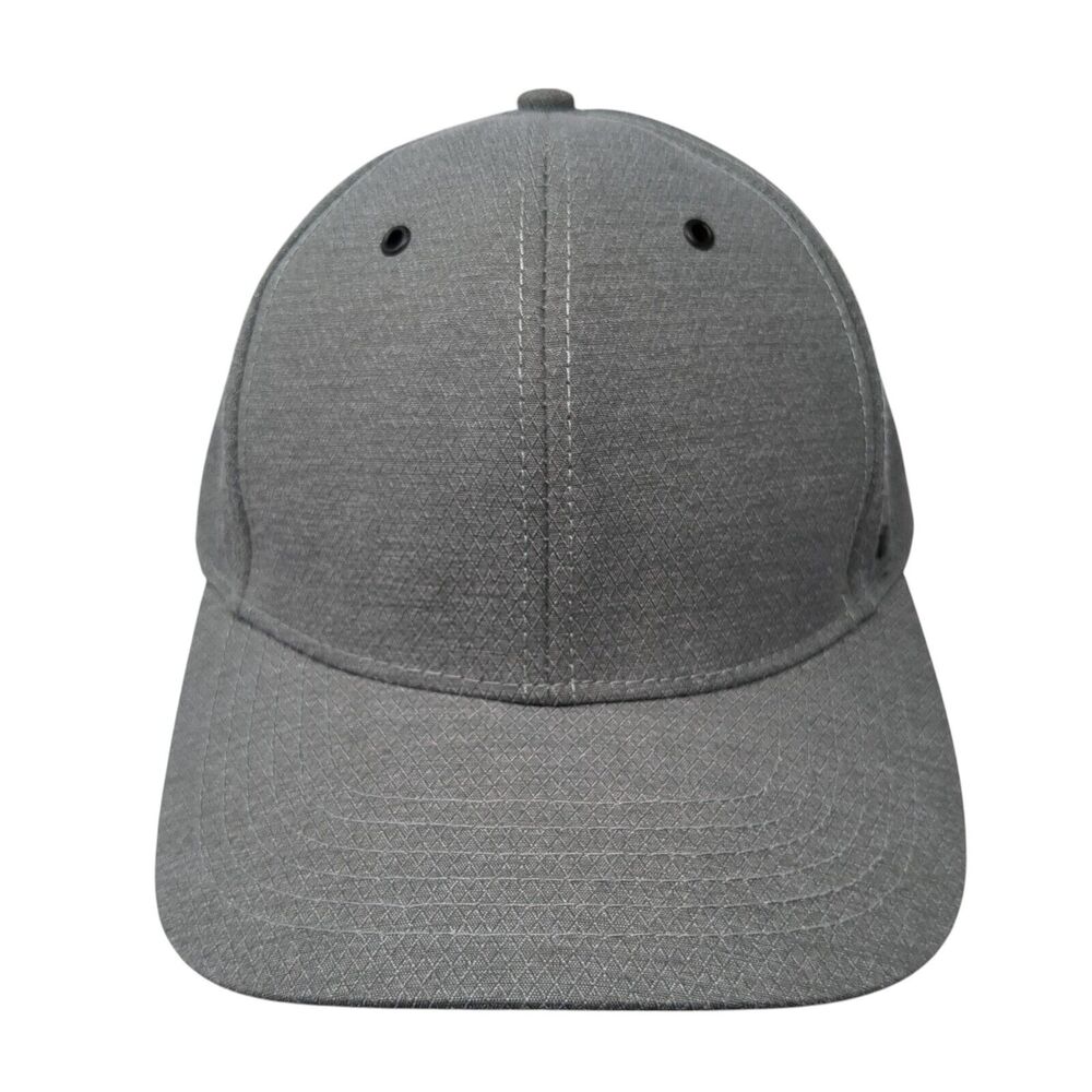 Kooringal Slideback Hat Gray One Size Adjustable Vented Holes 6 Panel Blank